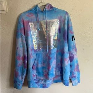 Tie dye NASA sweatshirt